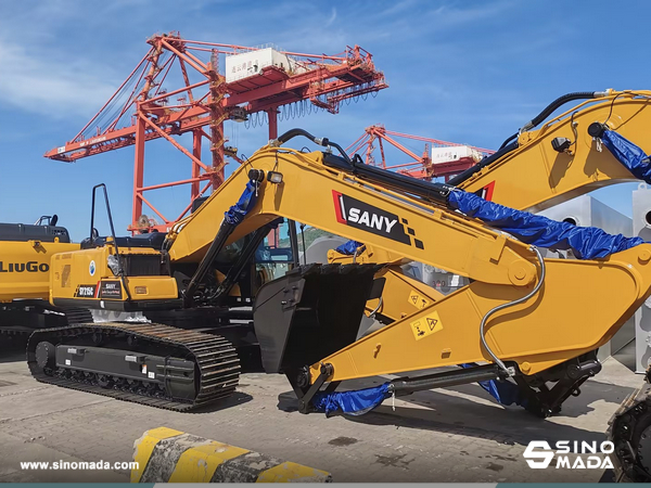 Ghana - 5 Unit SANY SY215C Excavators