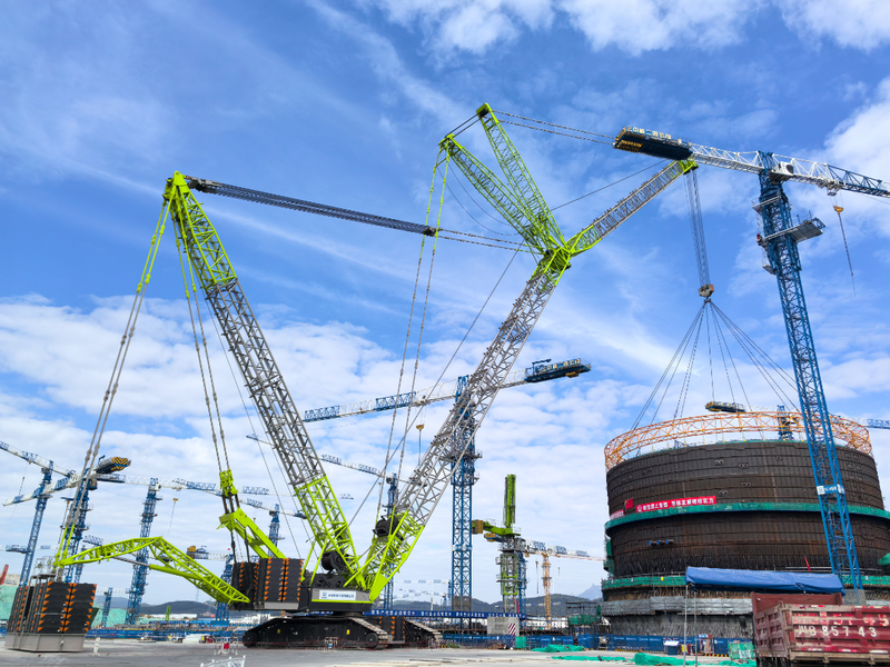 ZOOMLION Crane Successfully Hoisted