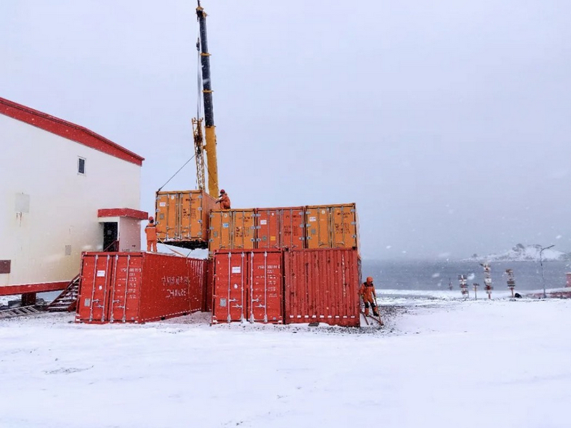 Demonstrating The Power Of Machinery——LIUGONG Helps China's Antarctic Scientific Examination