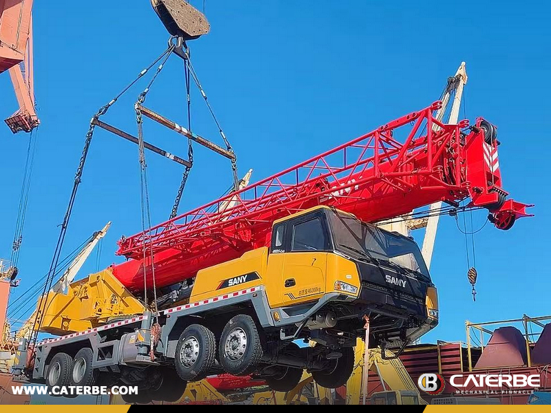 Afghanistan - 3 Units SANY STC500C5-8 Truck Crane