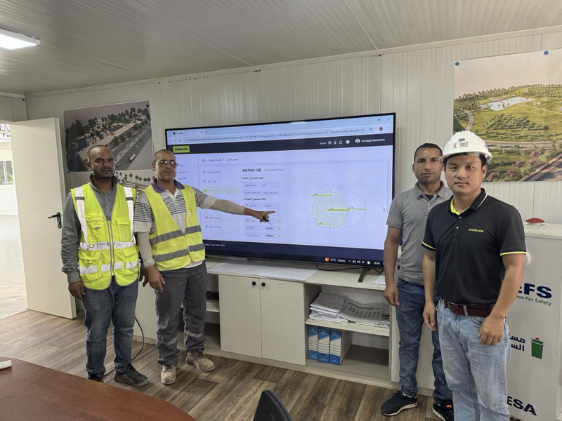 ZOOMLION's Intelligent Tower Crane Serves the Expansion of Morocco's Higher Education Institution