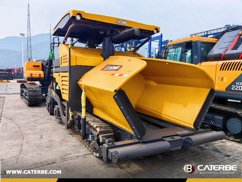 Algeria -  1 Unit XCMG Asphalt Paver RP603 and 1 XCMG Road Roller XS143