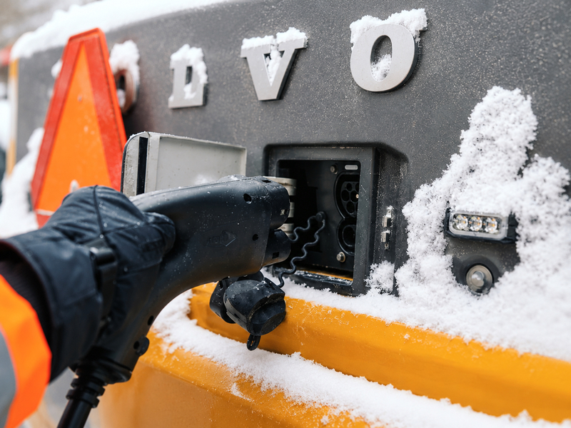 Volvo CE and Hitachi Energy Partner to Advance Zero-Emission Construction Sites