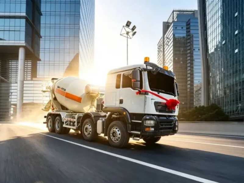 SHANTUI Mixer Trucks Head to Egypt for Belt and Road Projects