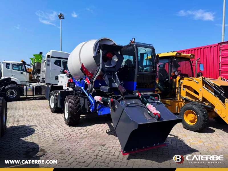 Algeria - 1 Unit SHACMAN F3000 Dump Truck & 1 HELI CPCD30-Q25K2 Diesel Forklift & 1 HYUNDAI HX245VL Crawler Excavator & 1 LUZUN JBC4000 Concrete Mixer