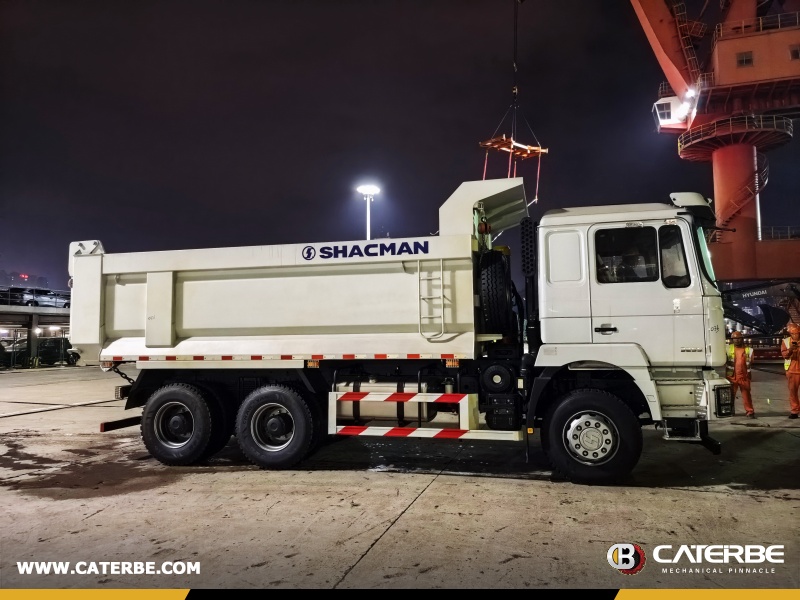 Algeria - 1 Unit SHACMAN F3000 Dump Truck & 1 SINOTRUK TX Tractor Truck