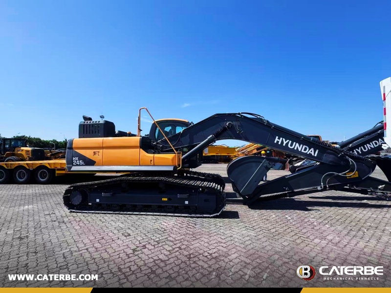 Algeria - 1 Unit SHACMAN F3000 Dump Truck & 1 HELI CPCD30-Q25K2 Diesel Forklift & 1 HYUNDAI HX245VL Crawler Excavator & 1 LUZUN JBC4000 Concrete Mixer