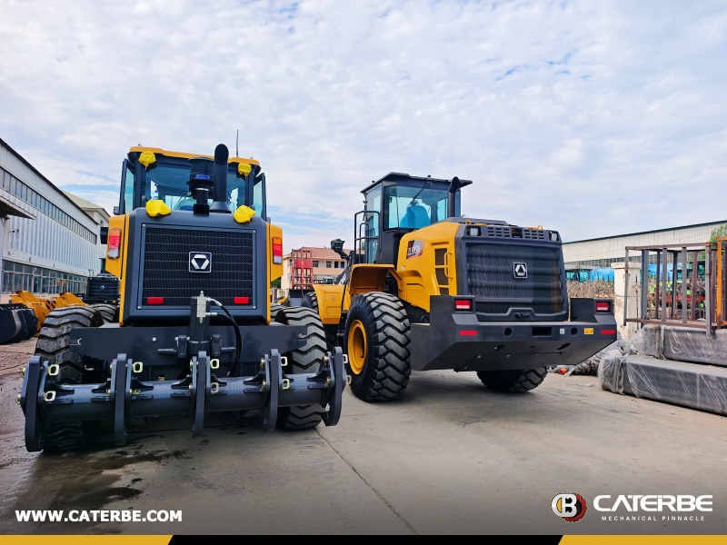 Algeria - 1 Unit XCMG ZL50GN Wheel Loader & 1 GR215 Motor Grader