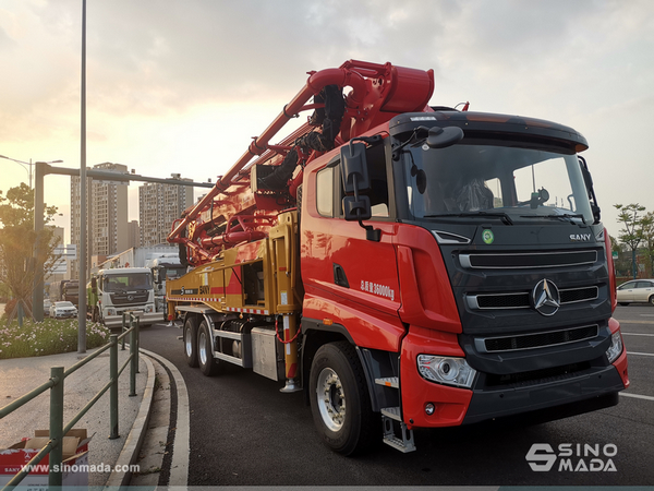 Ethiopia - 1 Unit SANY SYM5365THBFS Pump Truck