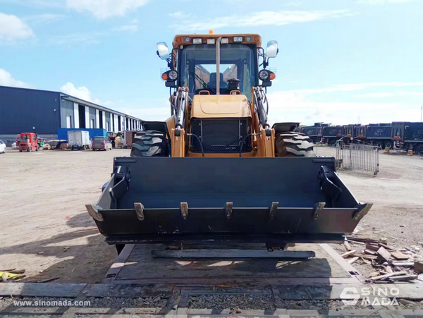 Russia - 2 Units Shanmon 388H Backhoe Loader