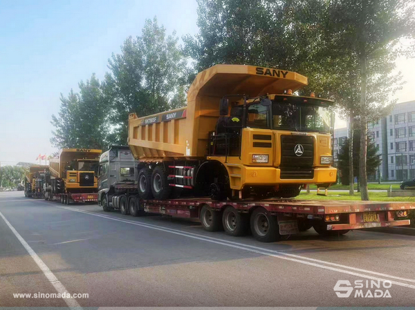 Spain - 4 Units SANY SKT90S Mining Dump Truck