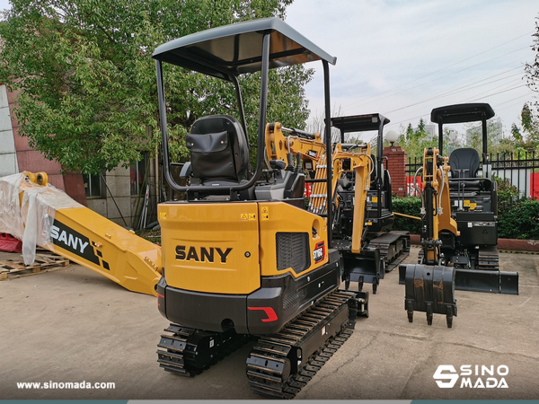 Anguilla - 1 Unit SANY SY16C Crawler Excavator 